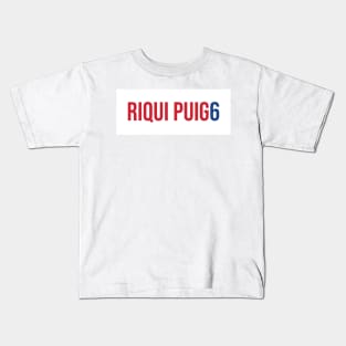 Riqui Puig 6 - 22/23 Season Kids T-Shirt